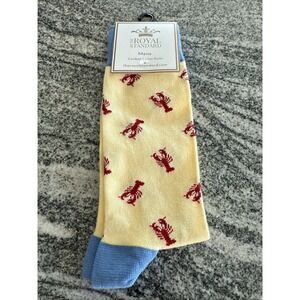 Royal Standard Men's Crew‎ Socks NWT Lobster